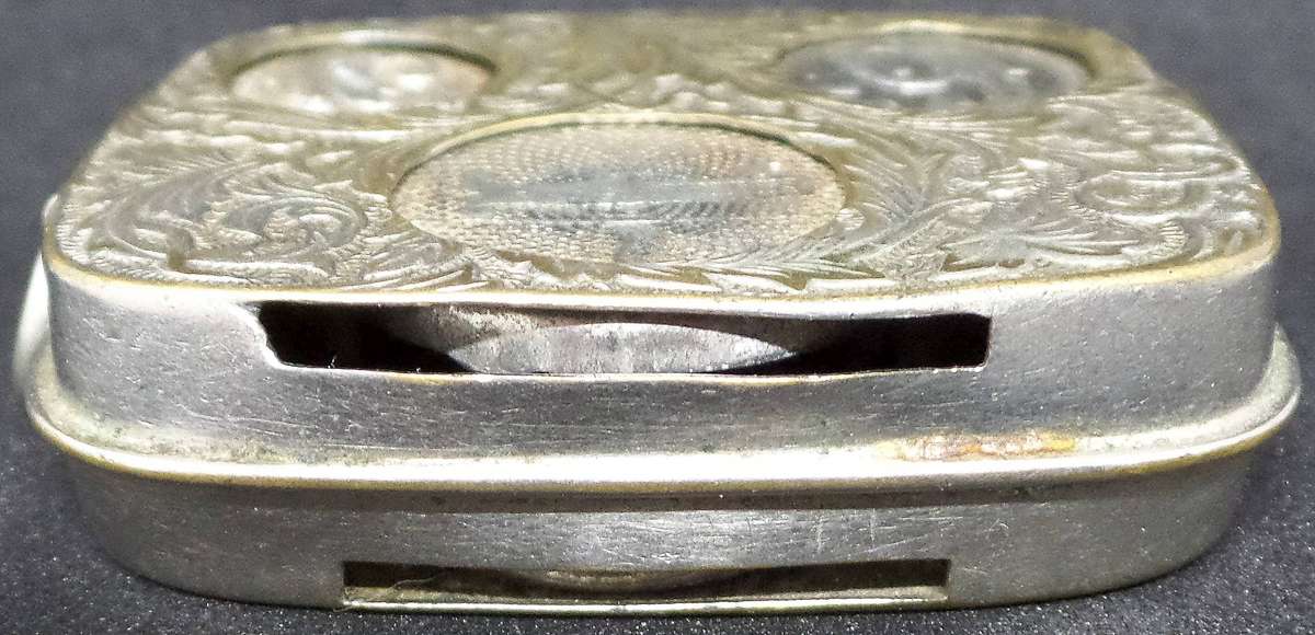 Coin holder for Pounds & Shillings - Brass