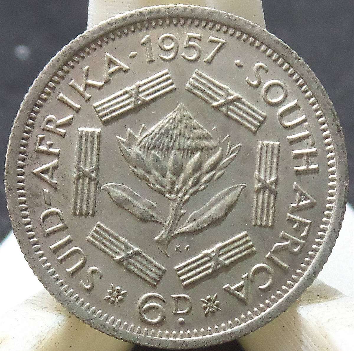 SA Union 6 pence 1957 - Great condition