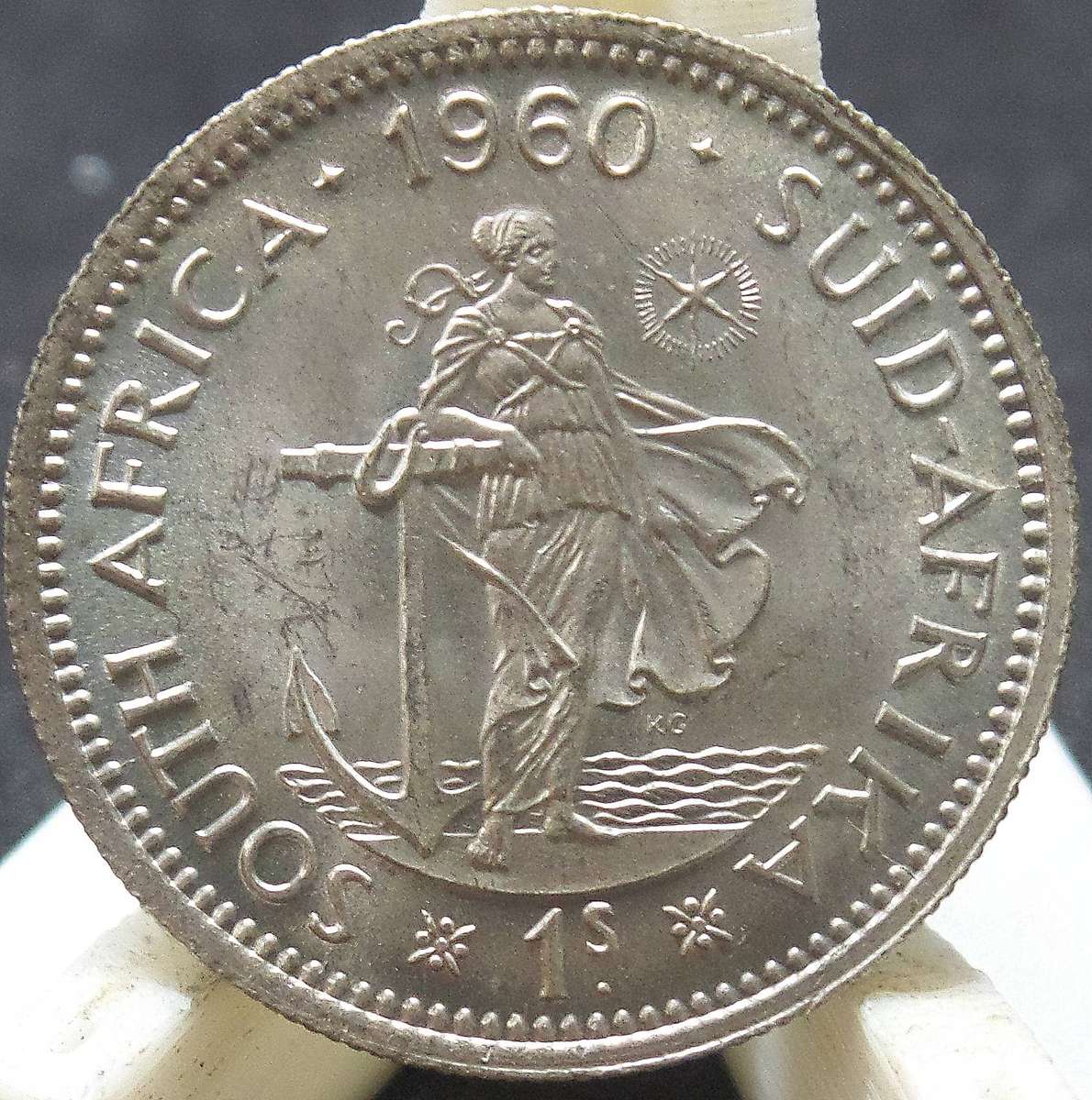 SA Union 1 Shilling 1960 - UNC condition
