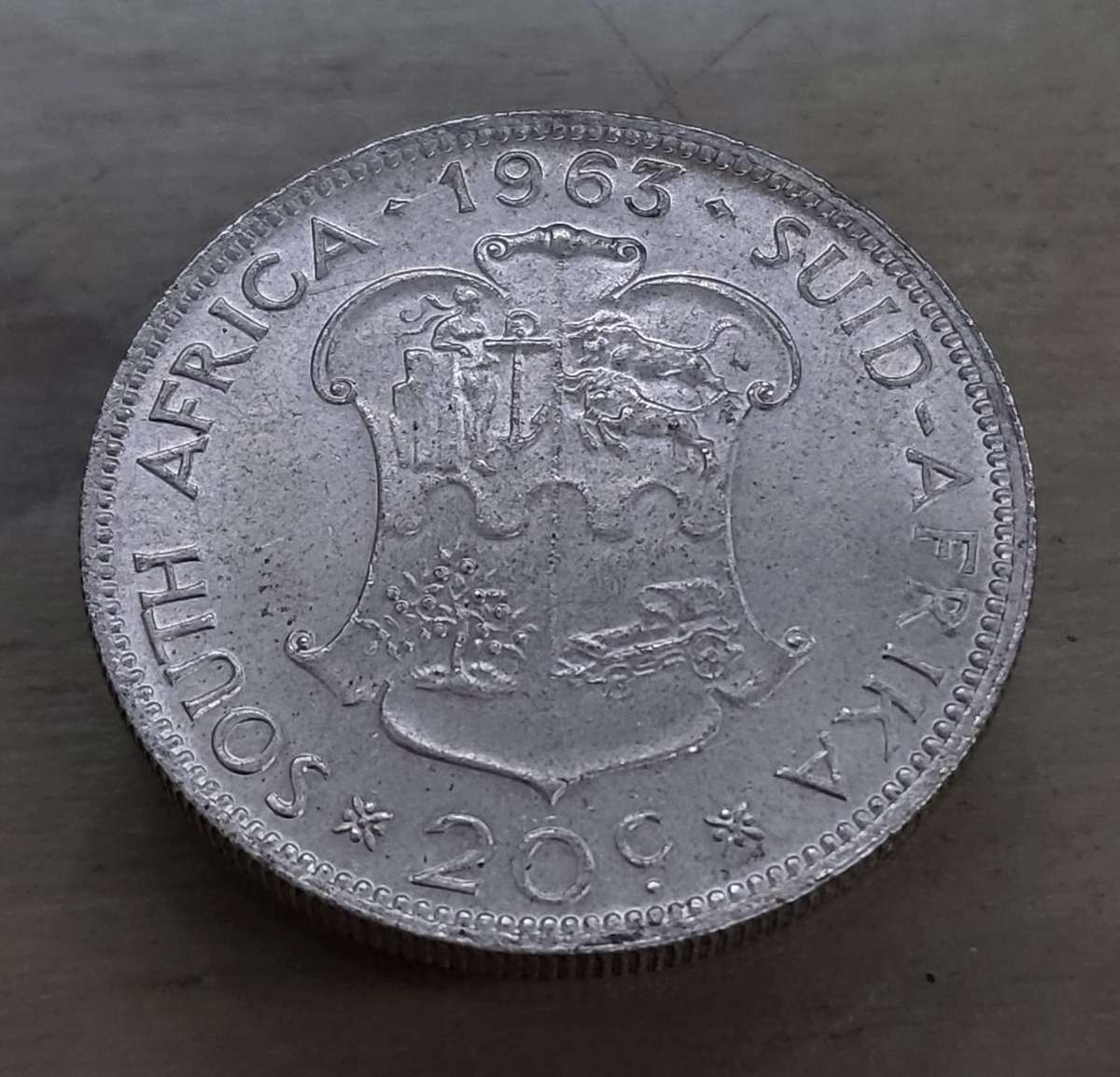 RSA 20 Cent 1963