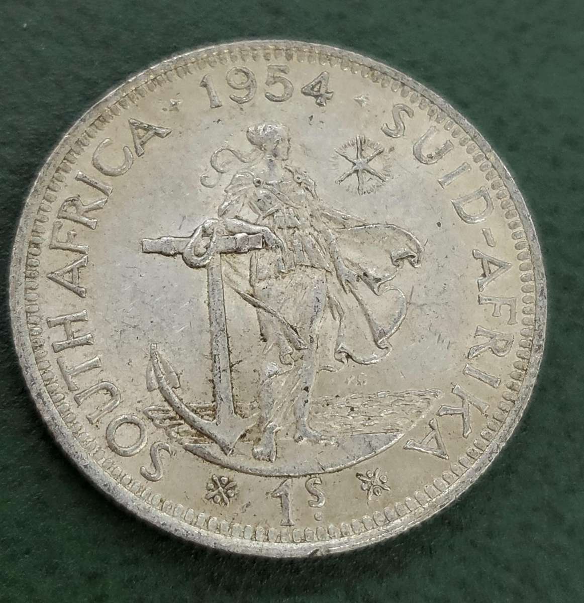 Union 1954 One Shiling