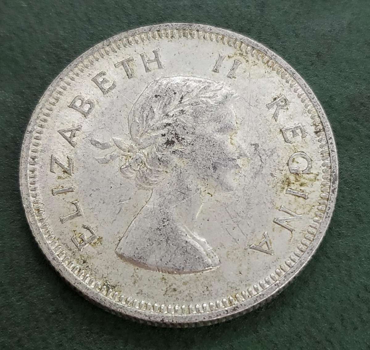 Union 2 Shillings 1954