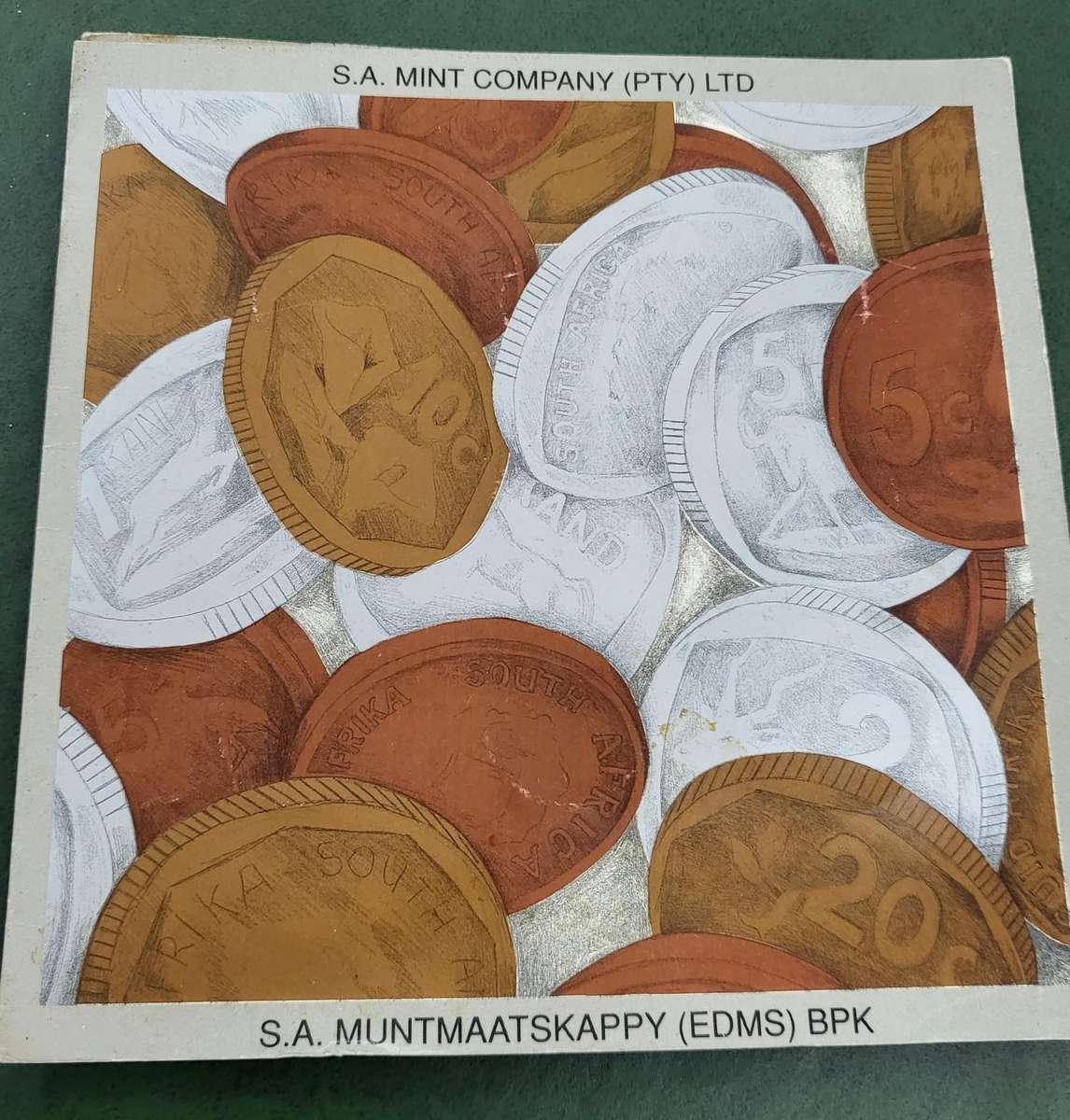 **R1 Auction** SA Mint 1989 new coin pattern set
