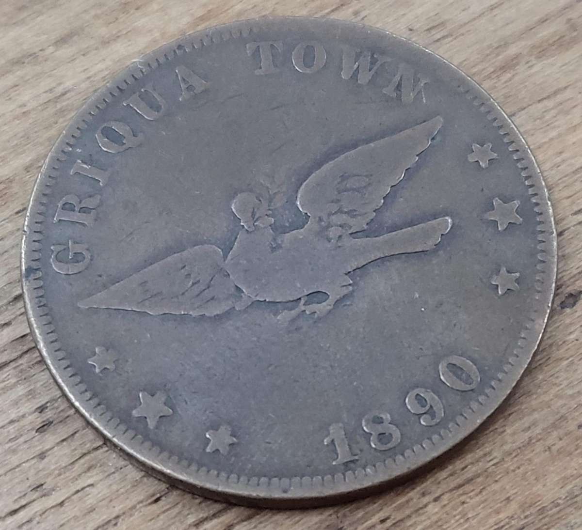 Griqua Town 1890 Pattern Penny - Est Mintage: 100 (See description for more info)