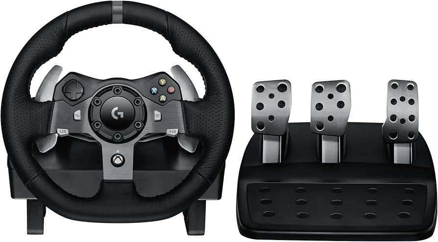 Logitech G920 Racing Wheel PC & Xbox + Gear Shifter