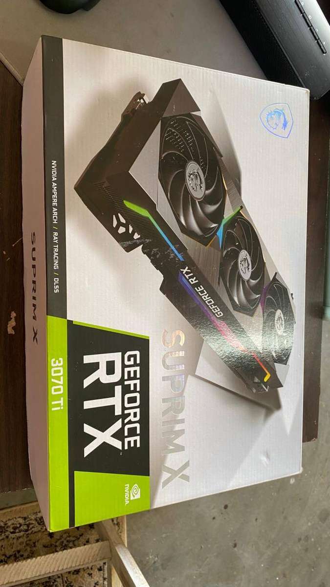 MSI RTX 3070Ti 8GB SUPRIM X