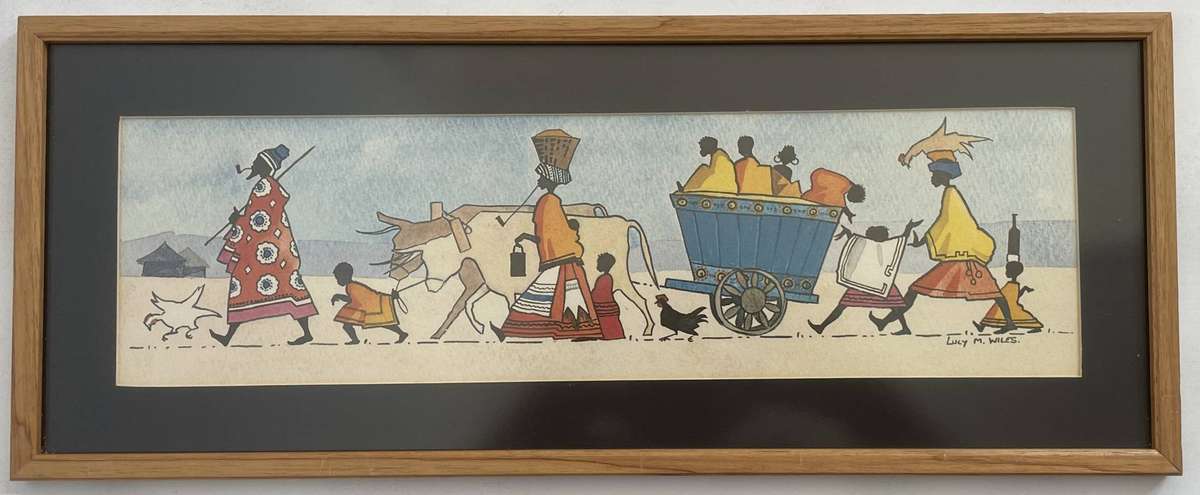 XHOSA PEOPLE - LUCY M WILES (MULLINS) 1920-2008