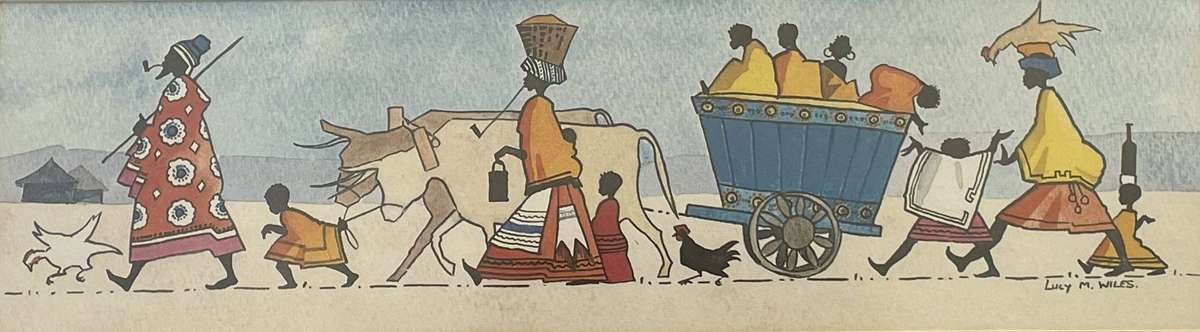 XHOSA PEOPLE - LUCY M WILES (MULLINS) 1920-2008