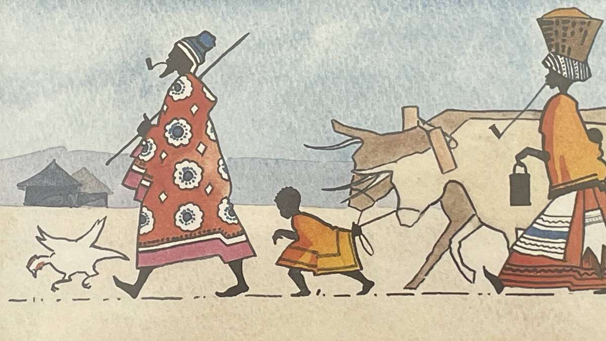 XHOSA PEOPLE - LUCY M WILES (MULLINS) 1920-2008