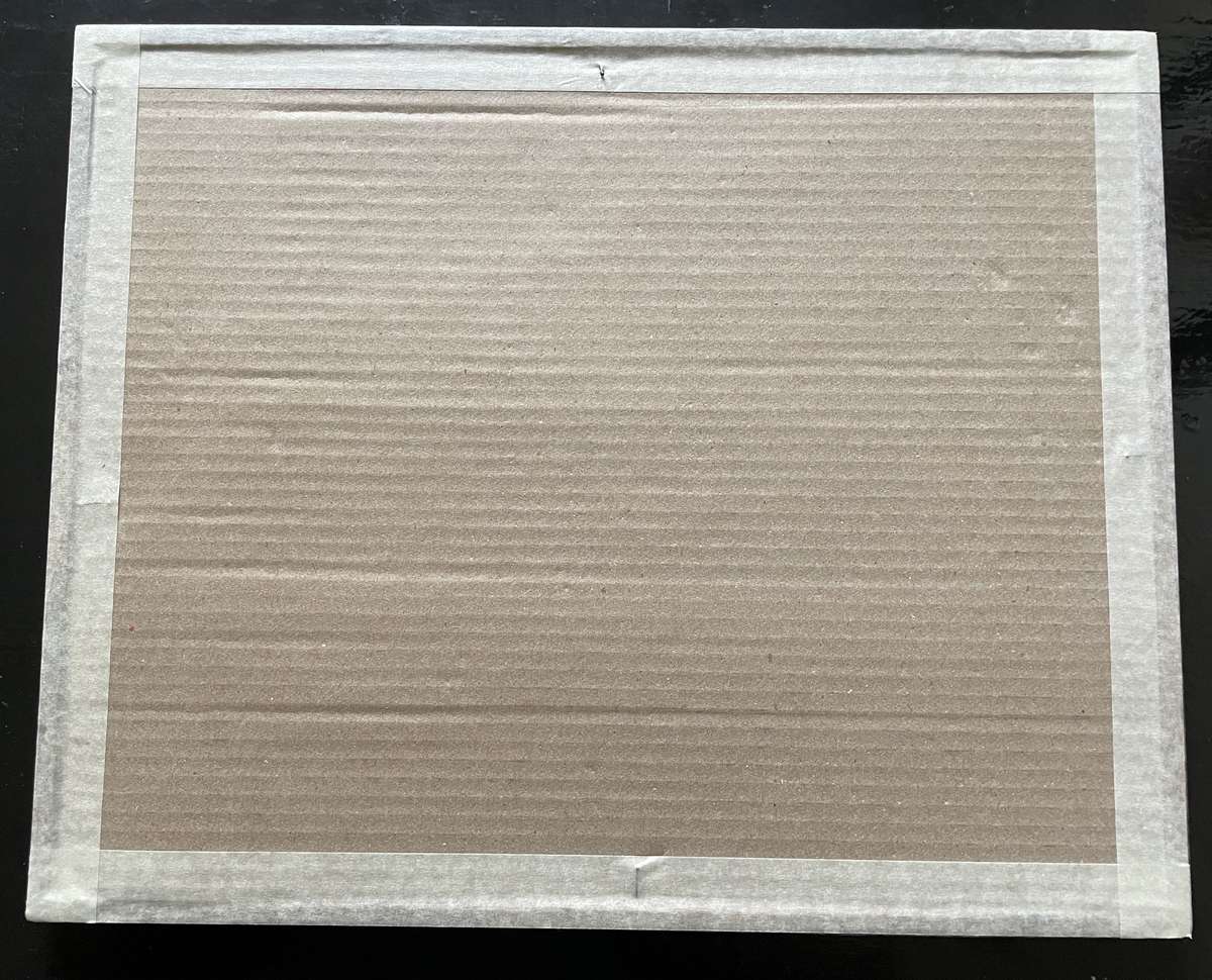 "KAROO RIVER STREAM" - ORIGINAL P WHITWORTH WATER COLOUR PAINTING IN GOLD FRAME