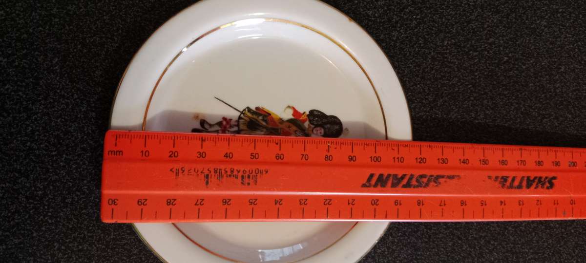 Rare Porcelain Coasters - John Dewar White Horse Whisky