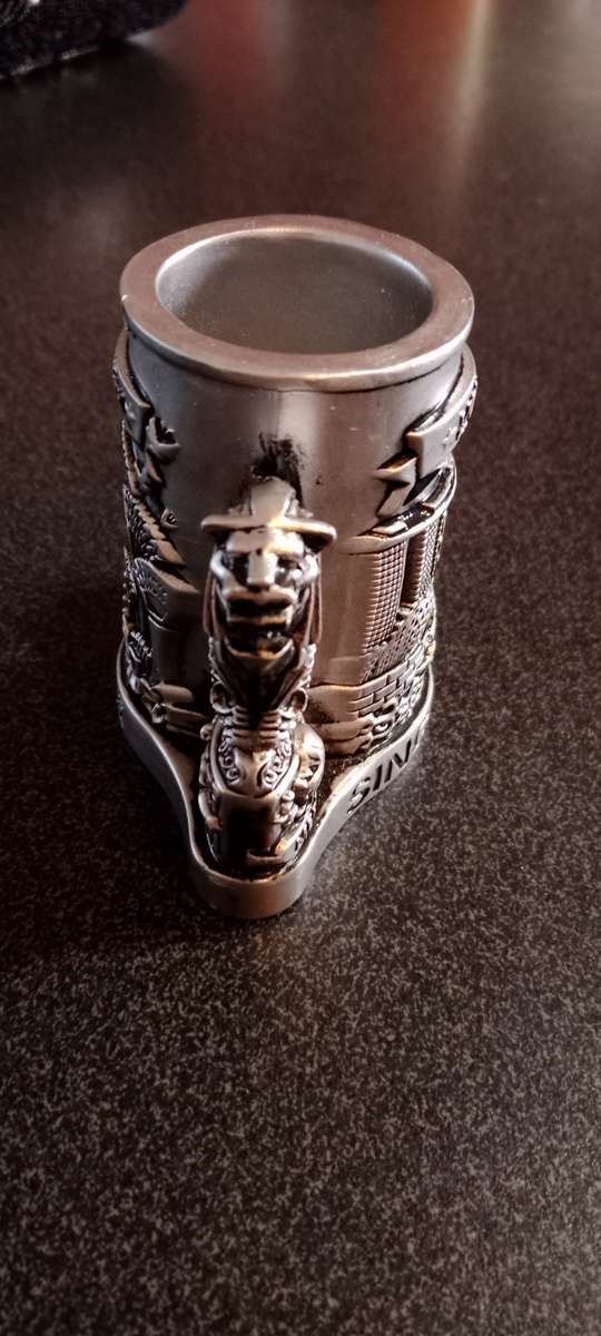 Singapore Souvenir Merlion toothpick, fork, fork stand