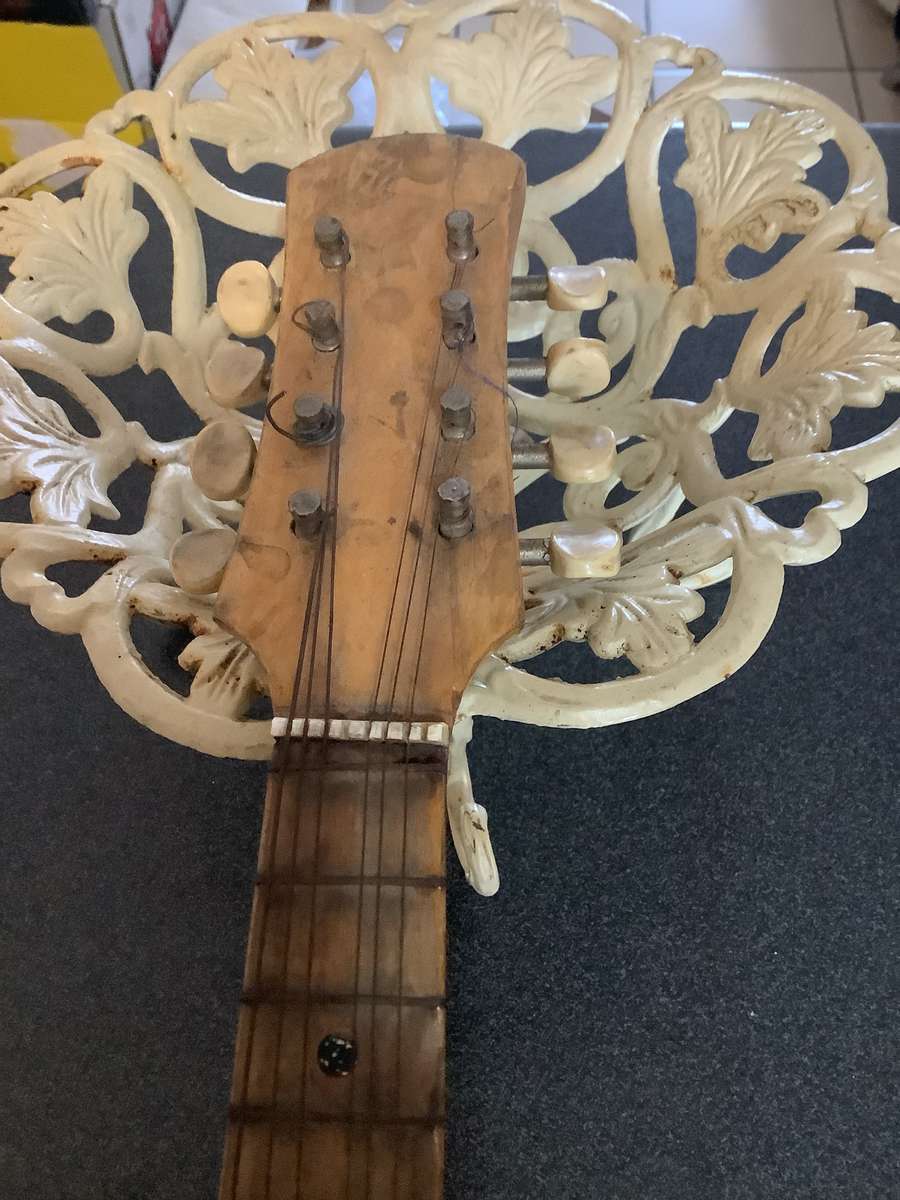 Splendid Antique/vintage Acoustic 8 String Mandolin  1950s Art Deco