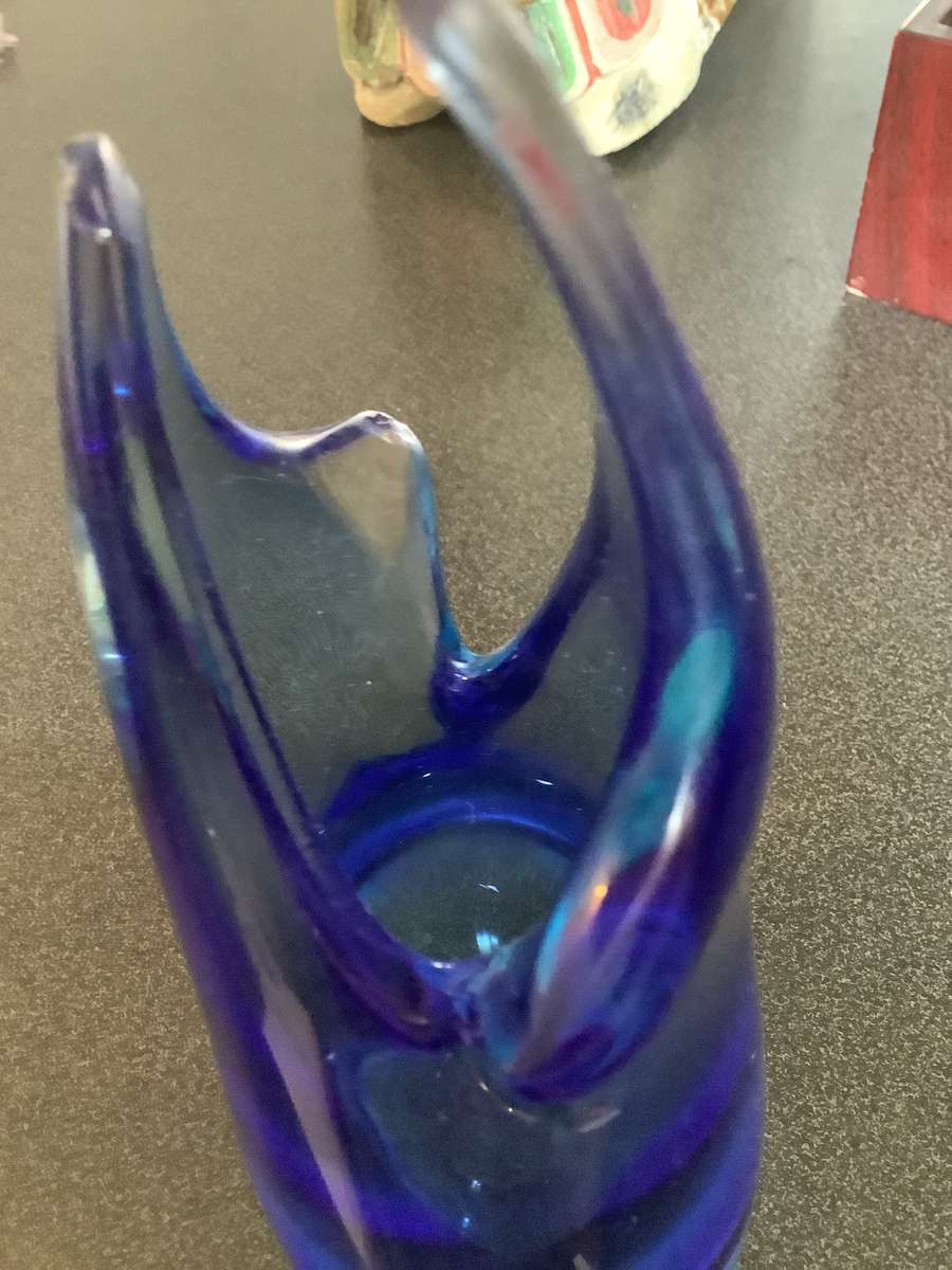 Vintage Murano Tall sommerso Flower Vase