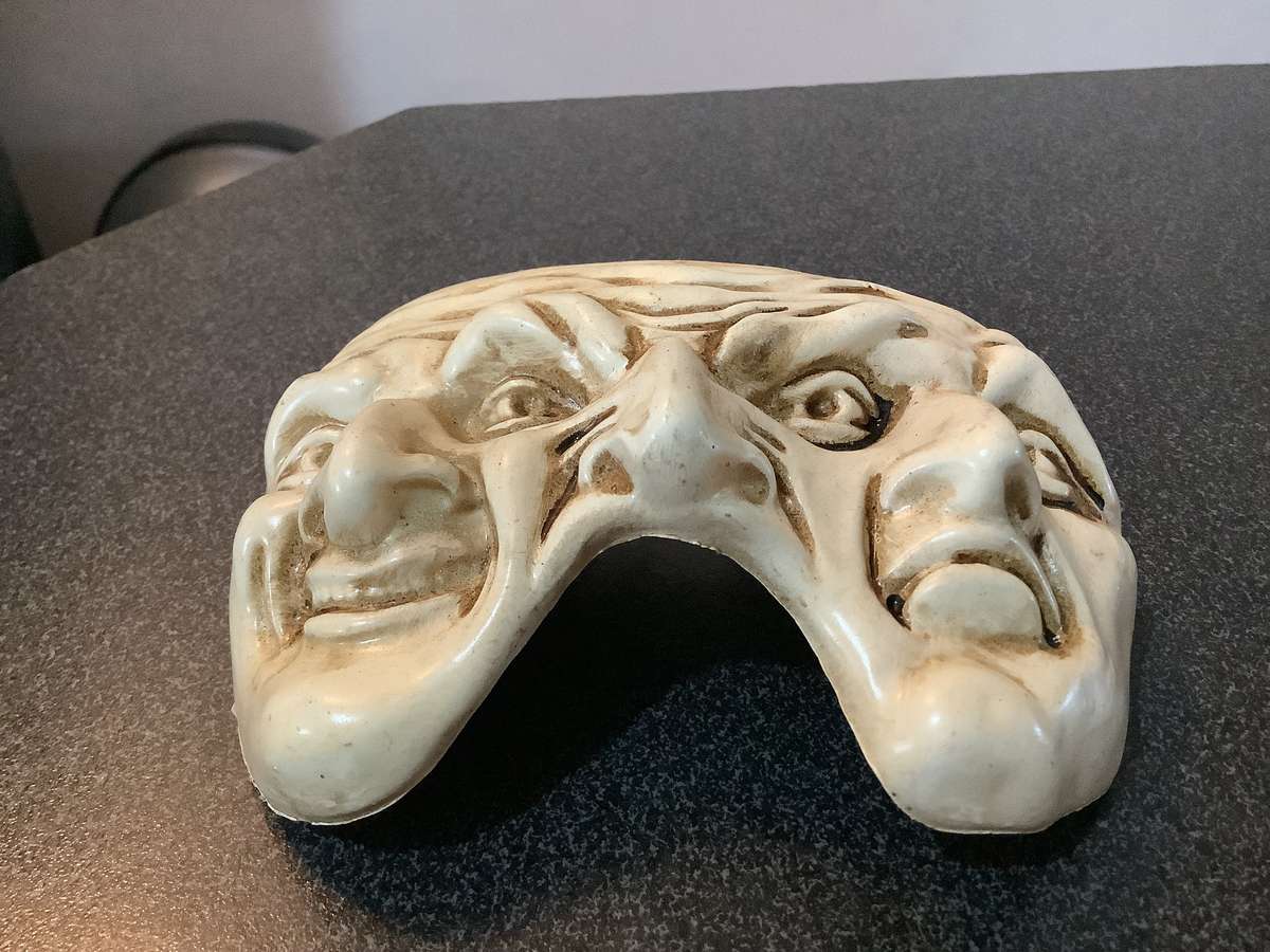 VINTAGE FATTO A VENEZIA THREE FACED MASK