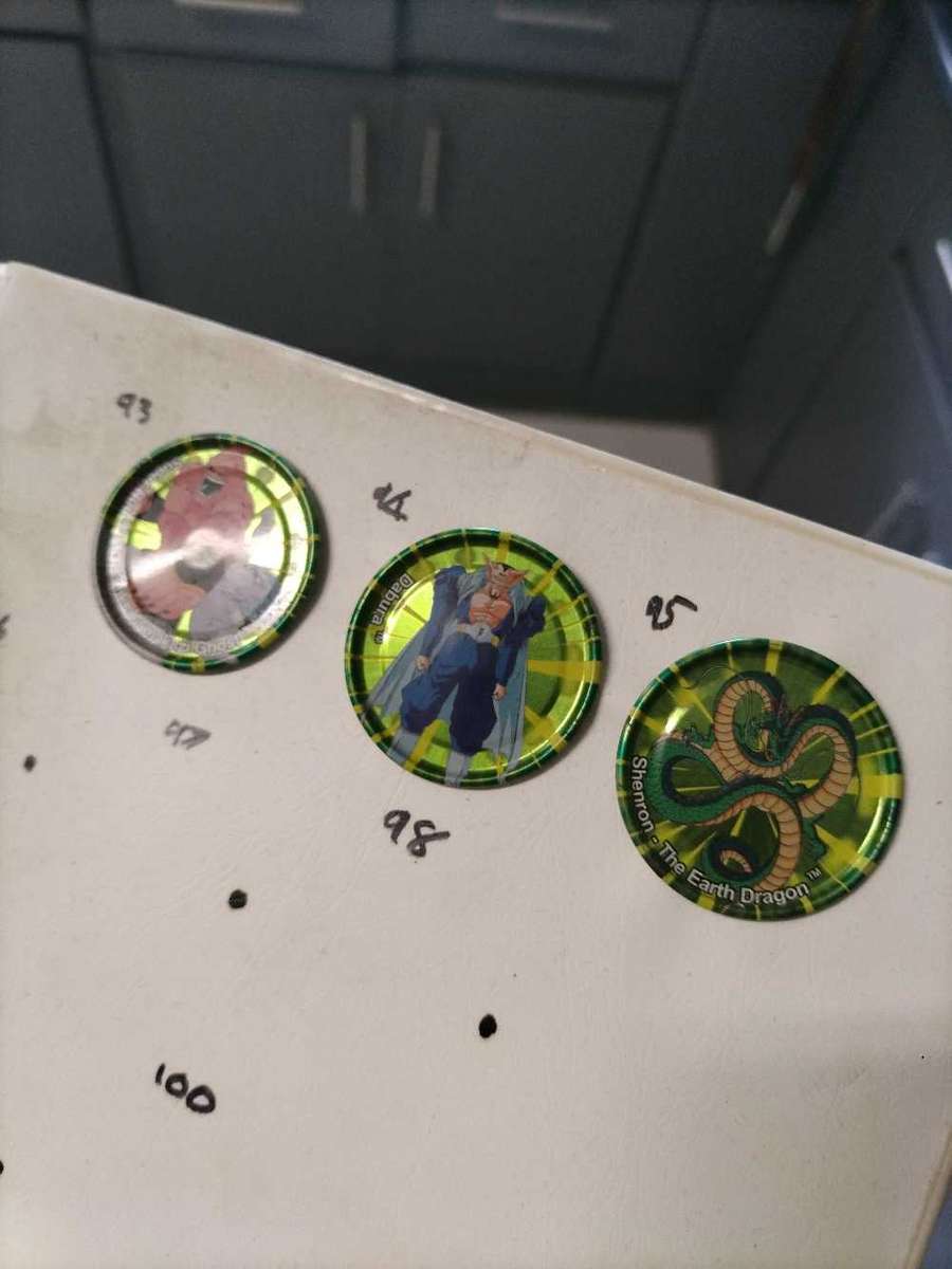 Dragon ball z tazos