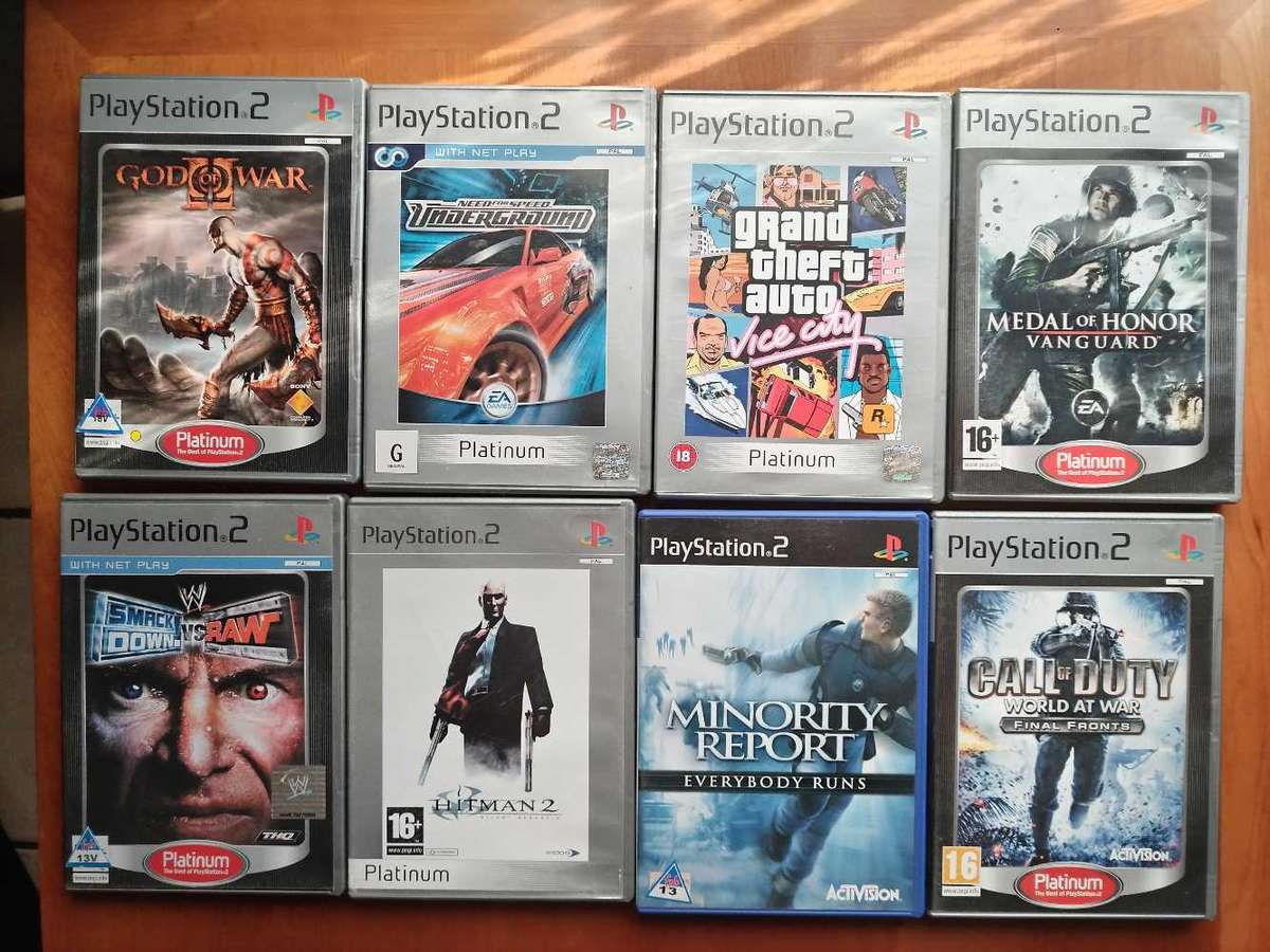 Ps2 games joblot 4