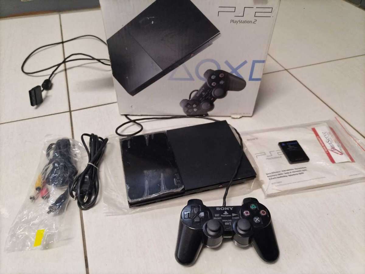 Boxed ps2 slim