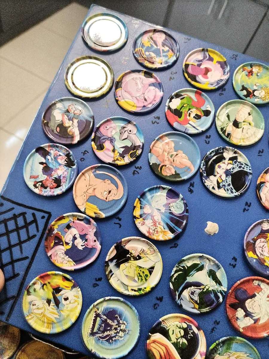 Dragon ball z tazos