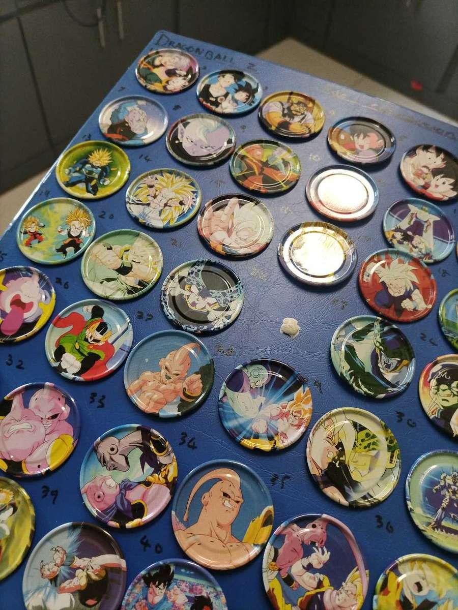 Dragon ball z tazos