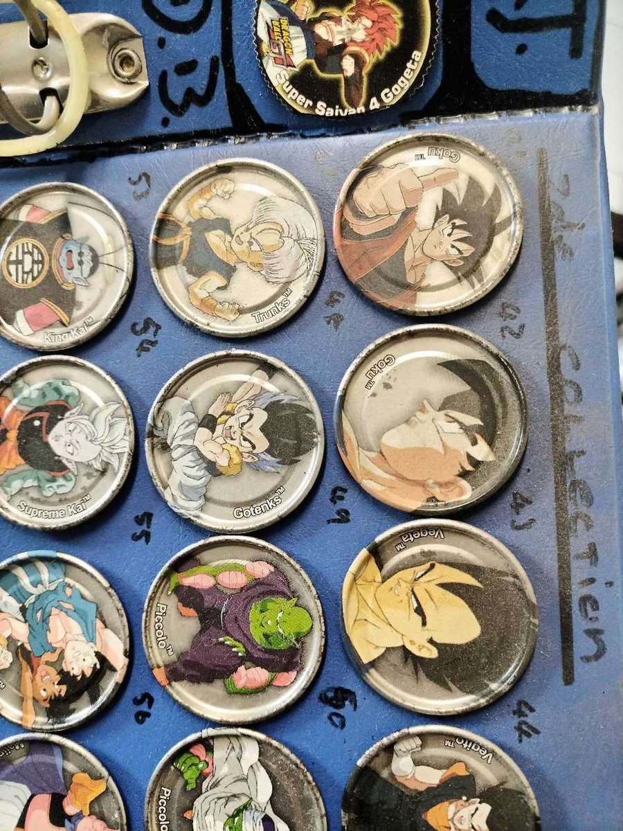 Dragon ball z tazos
