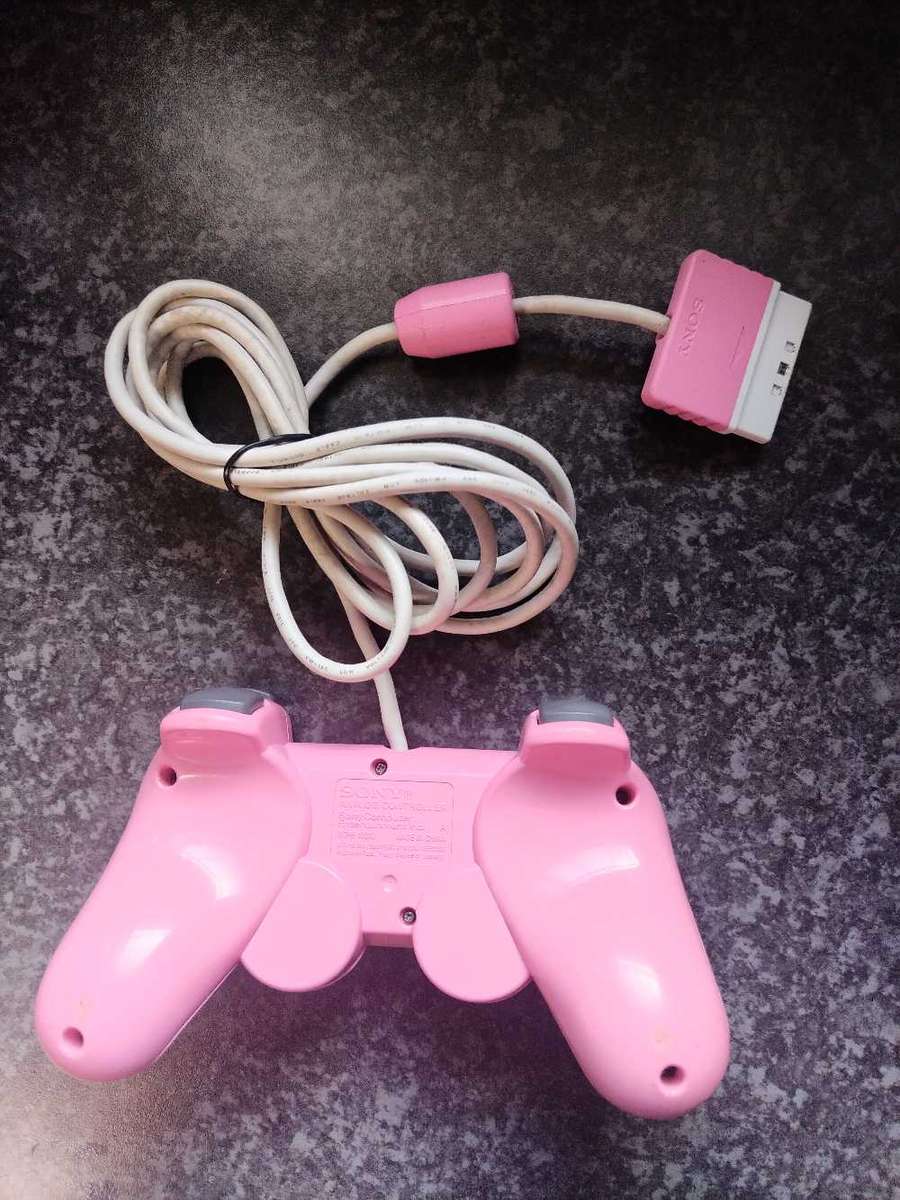 RARE Playstation 2 pink remote