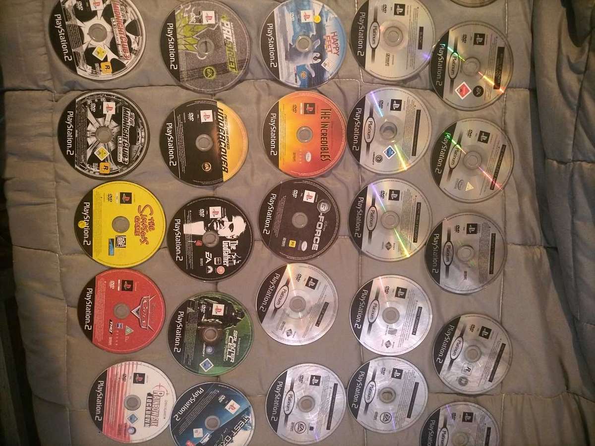 Ps2 games joblot