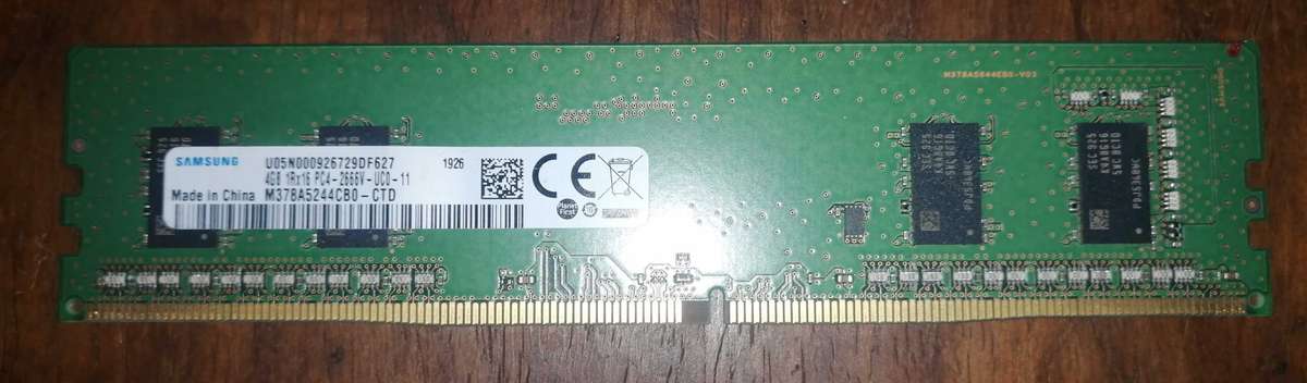 Ddr4 4gb 2666mhz ram