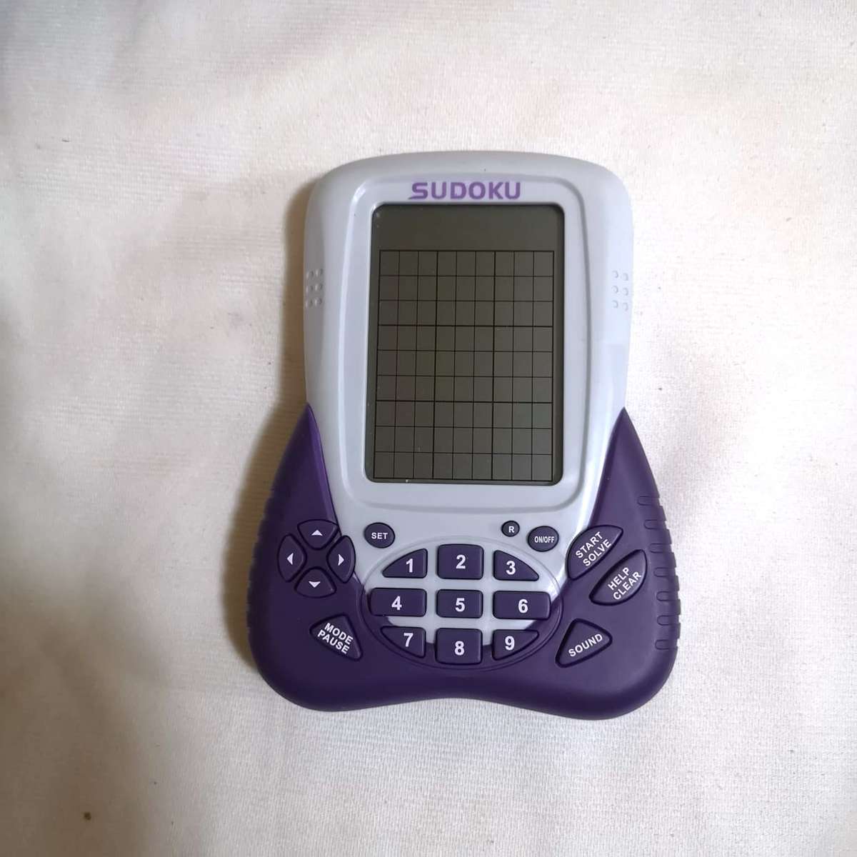 Sudoku Amazing Vintage Hand Held Electronic Game, Battery Operated- Unused Stock