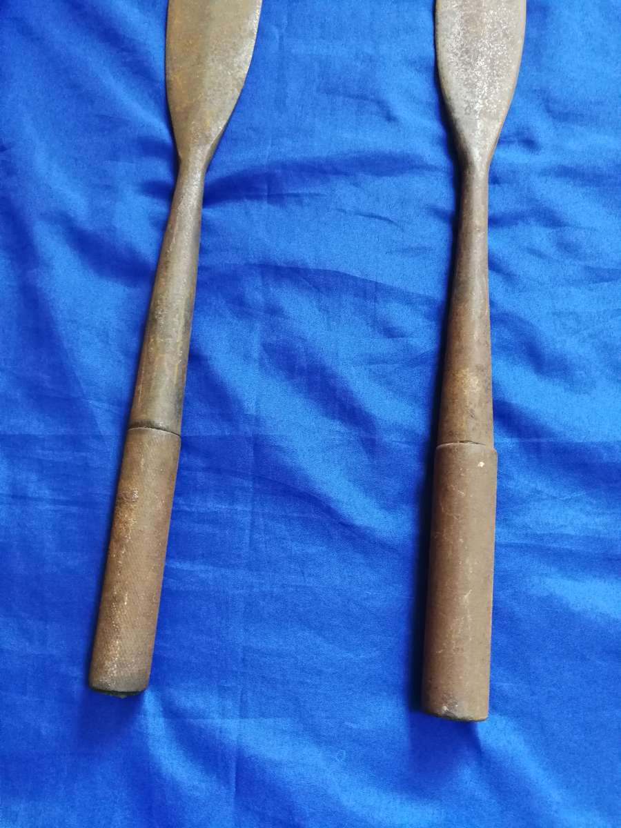 Zulu Spears, handmade. Was found. Sold as a set.