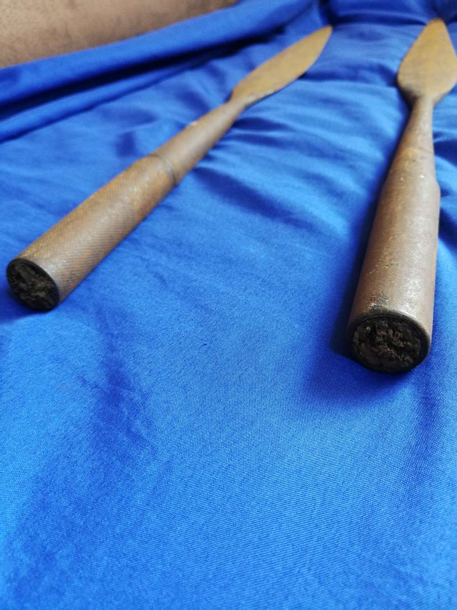 Zulu Spears, handmade. Was found. Sold as a set.