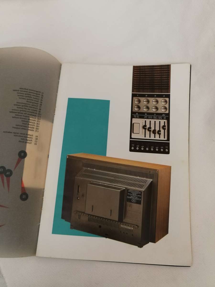 Vintage Telefunken Owners Manual- 70s