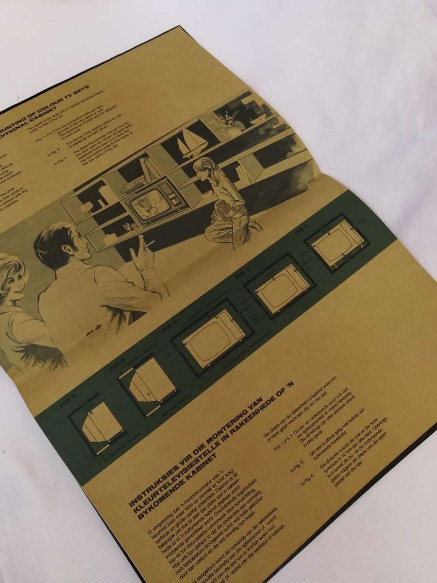 Vintage Telefunken Owners Manual- 70s