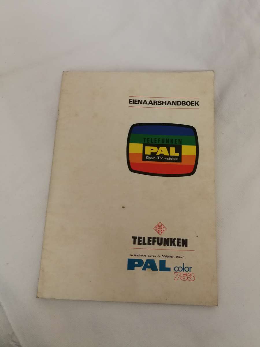 Vintage Telefunken Owners Manual- 70s
