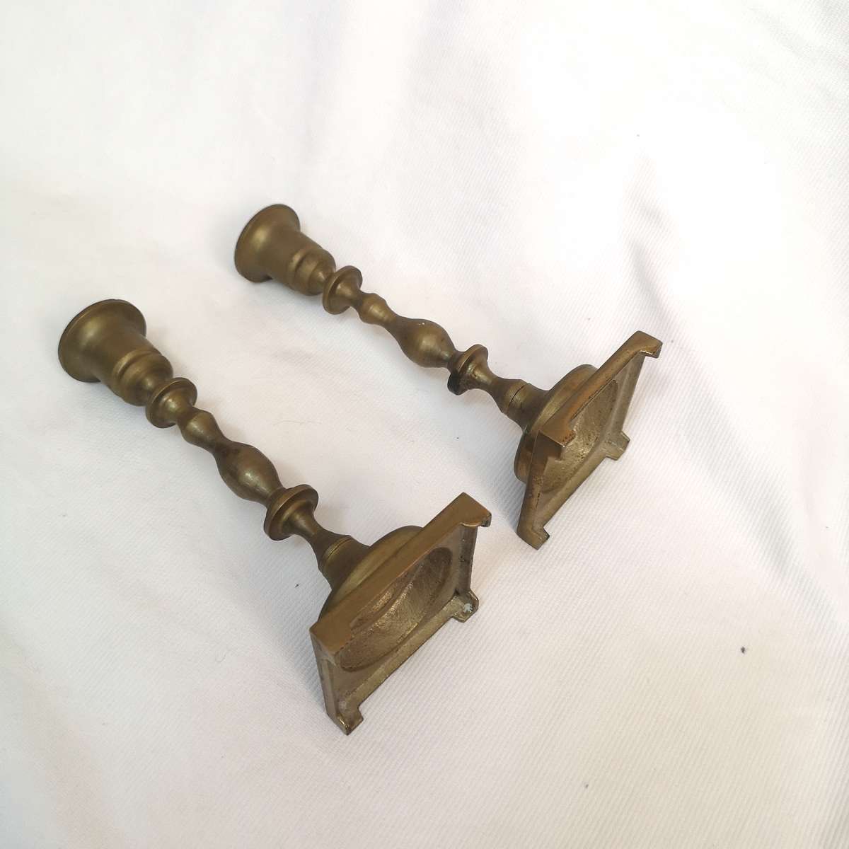 Antique candle stick holder- pair