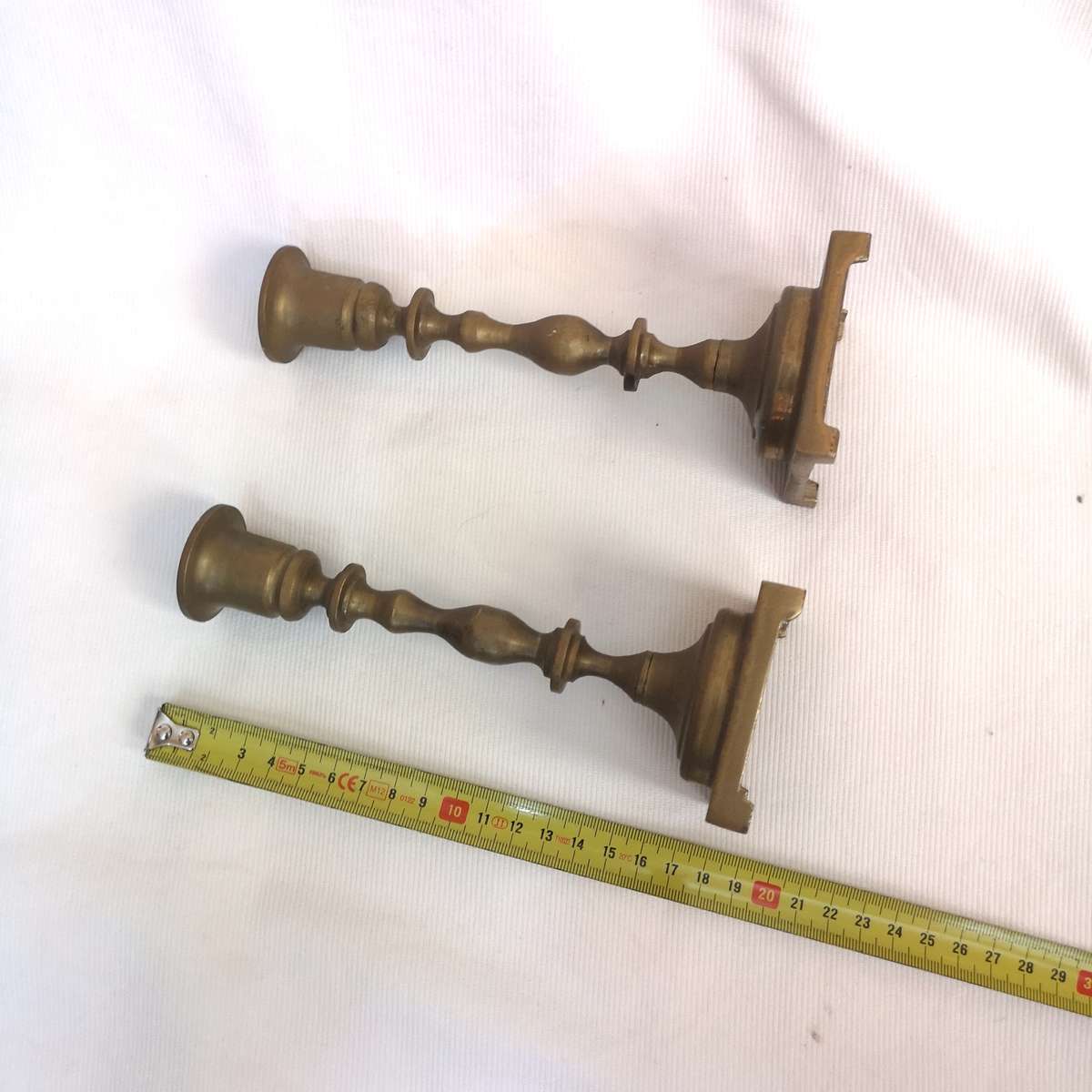 Antique candle stick holder- pair
