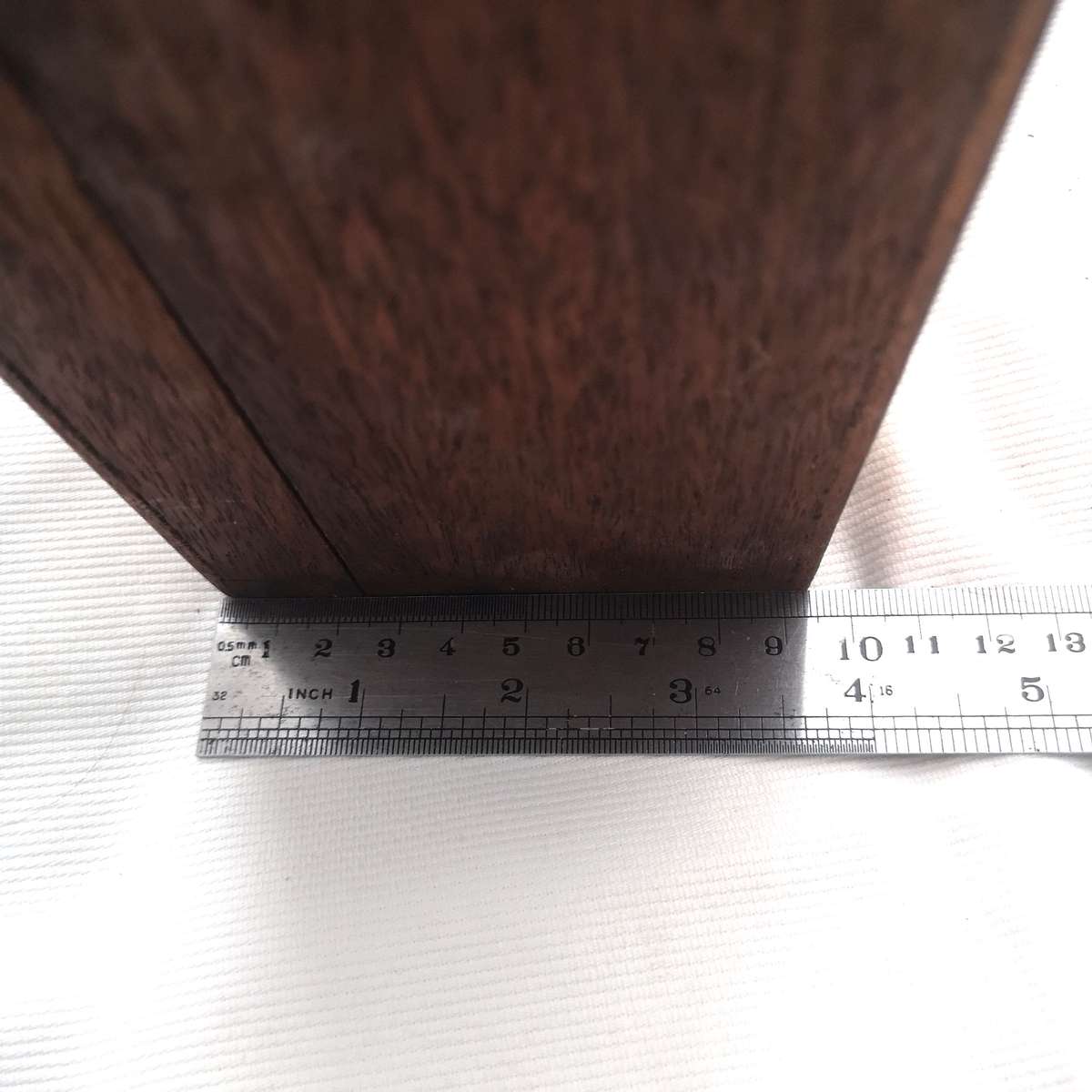 VINTAGE HAND MADE WOOD TOOL BOX- LOCKABLE