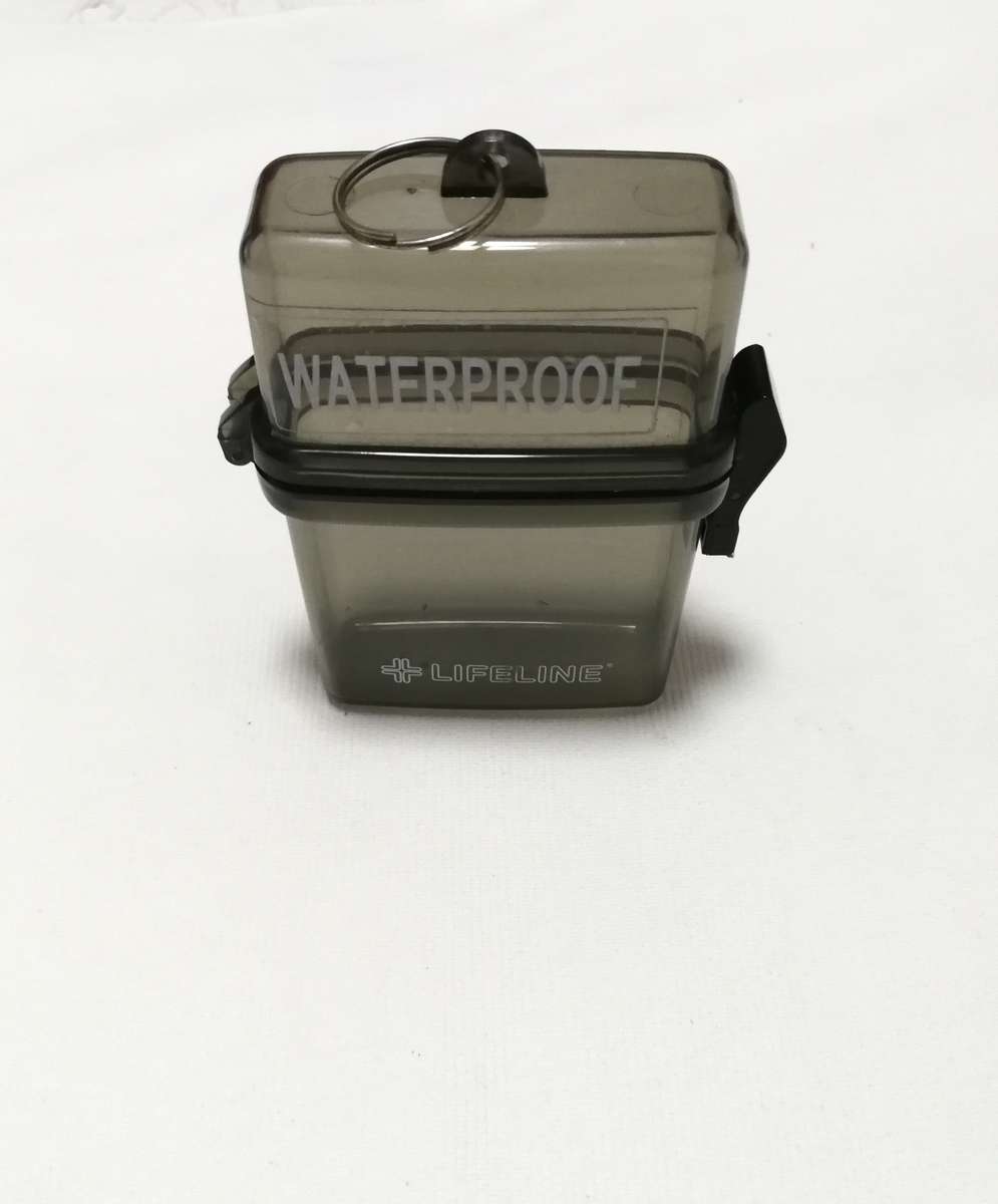 Waterproof Case by Lifeline- Cigarette case or for Keys