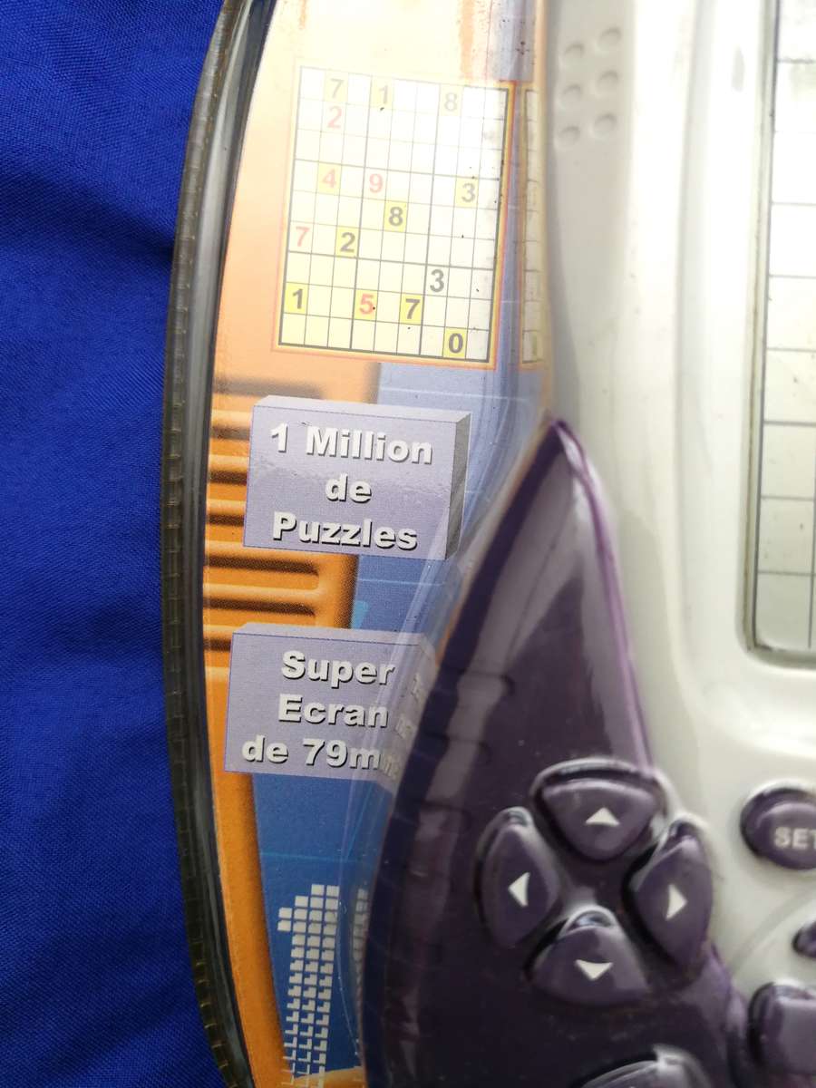 Sudoku Amazing Vintage Hand Held Electronic Game, Battery Operated- Unused Stock