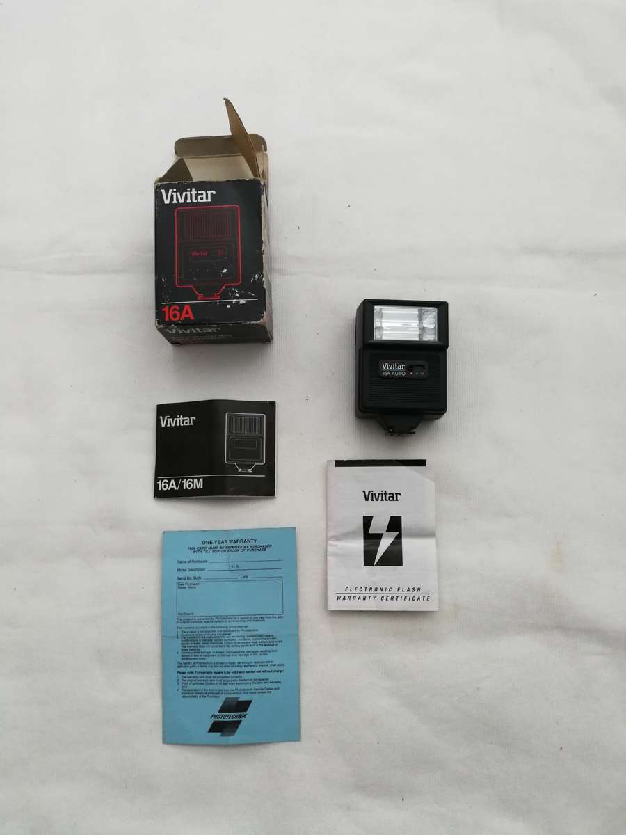 Vivitar 16A Automatic Flash (Boxed) 1994