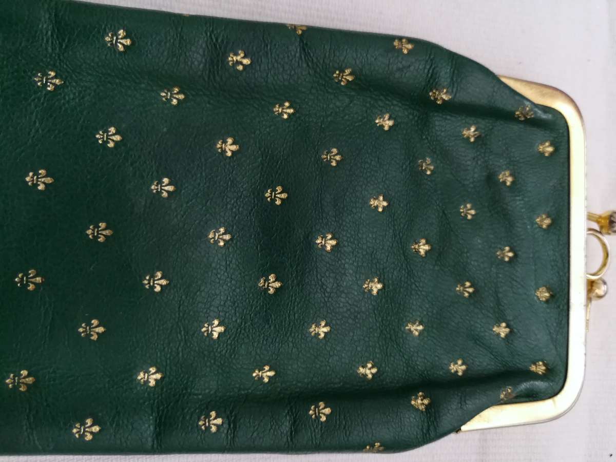 Leather Double Glasses Case- Vintage Made in Italy- IL Perseo