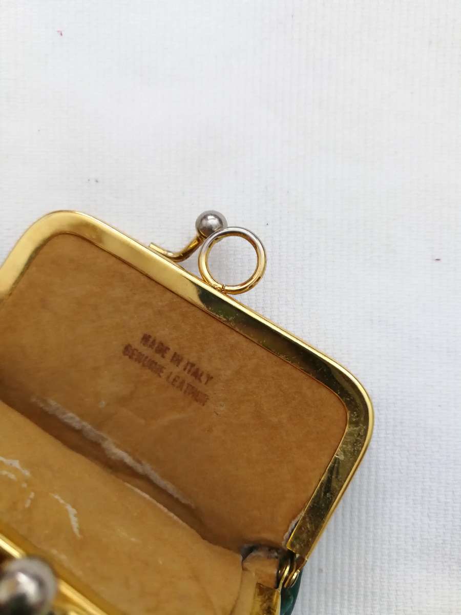 Leather Double Glasses Case- Vintage Made in Italy- IL Perseo