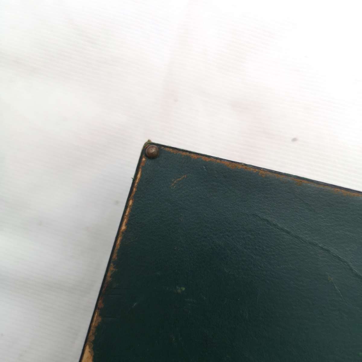 Vintage Travel Leather Jewellery Case