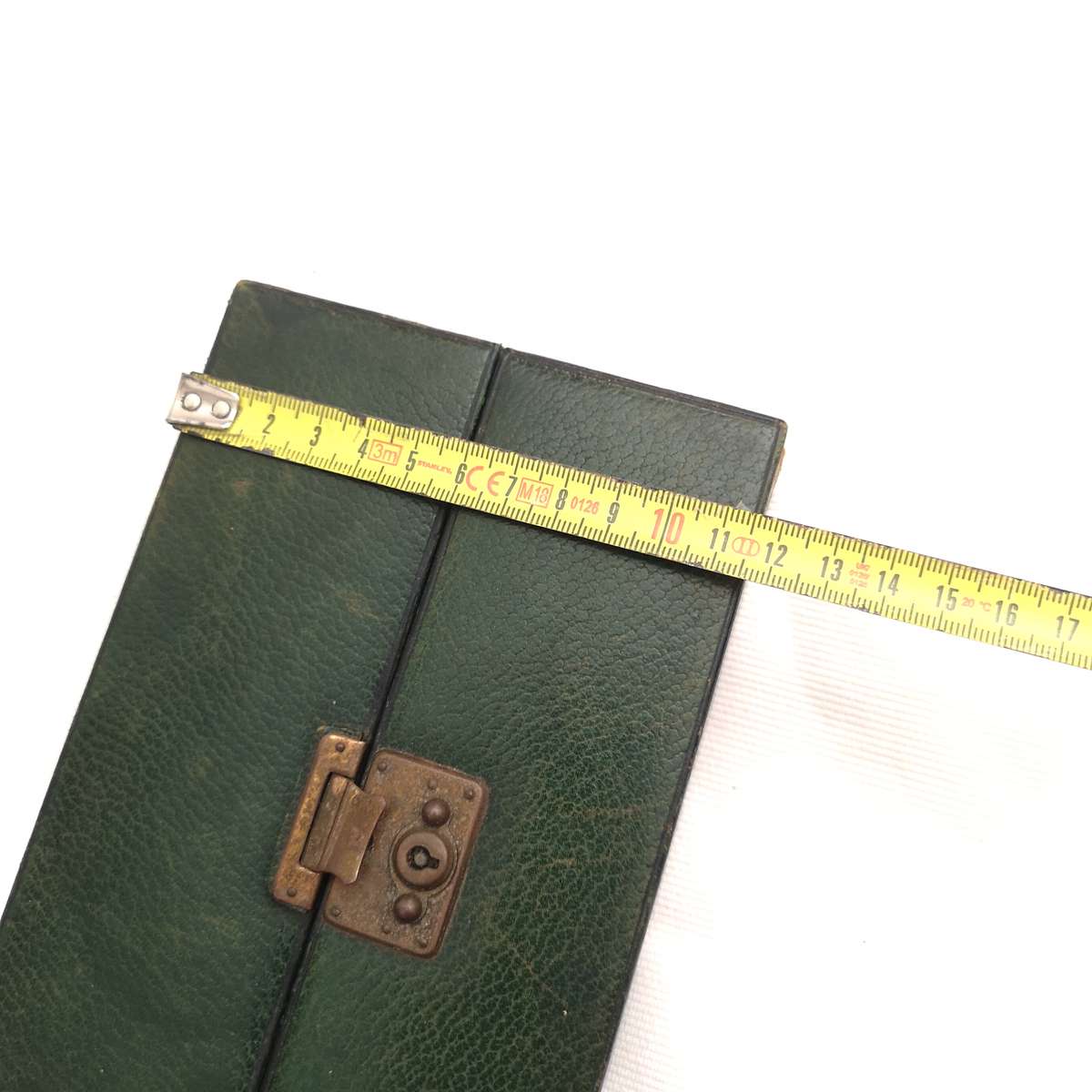 Vintage Travel Leather Jewellery Case