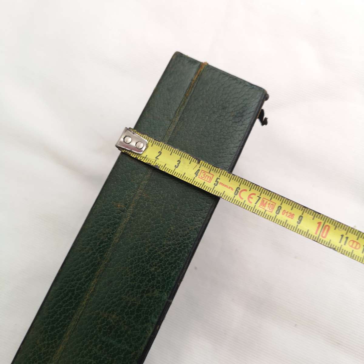 Vintage Travel Leather Jewellery Case