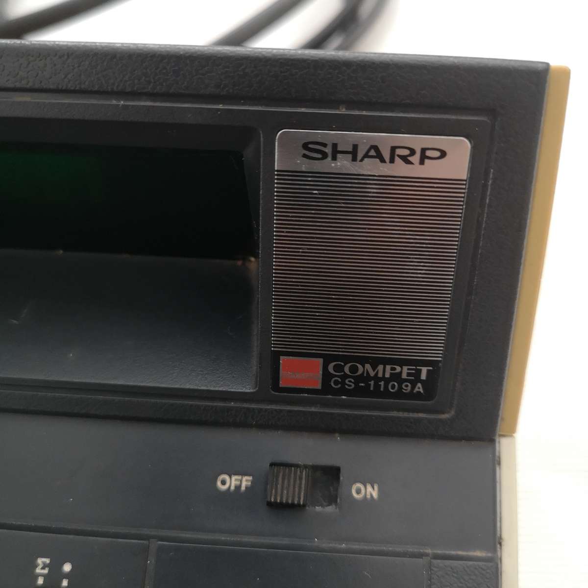 Vintage - SHARP Compet CS-1109A - Electronic Calculating Machine - late 1970s!