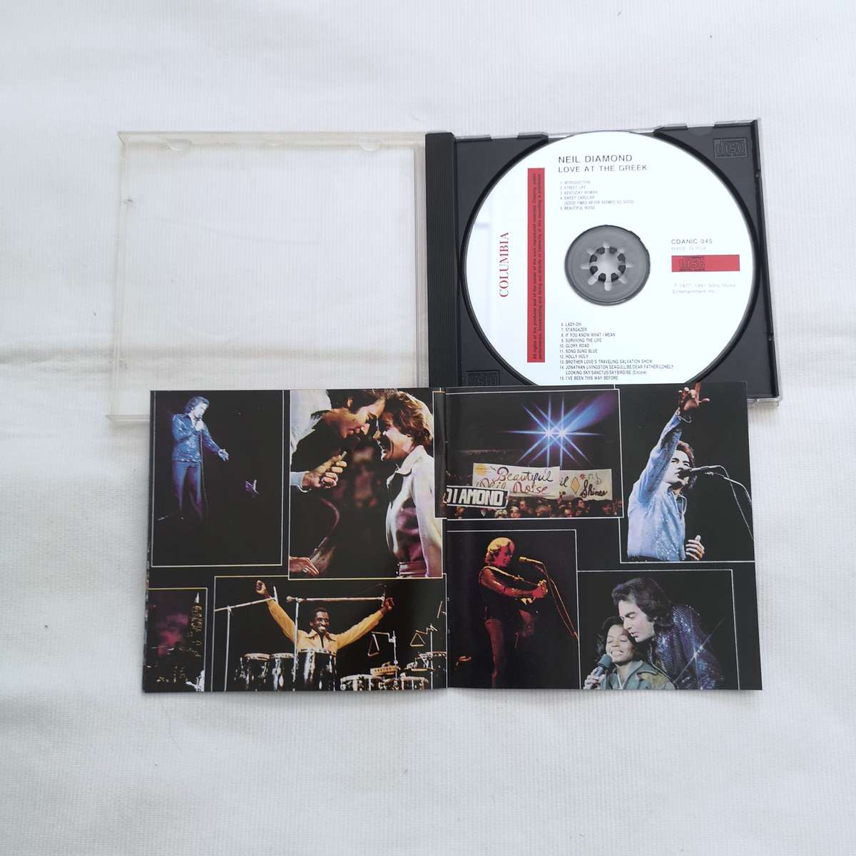 Neil Diamond CD - Love at the Greek Recorded Live at the Greek Theatre