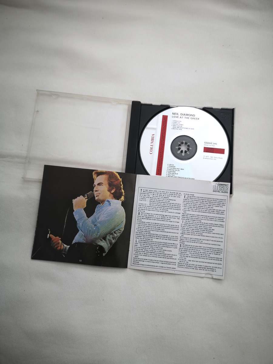 Neil Diamond CD - Love at the Greek Recorded Live at the Greek Theatre