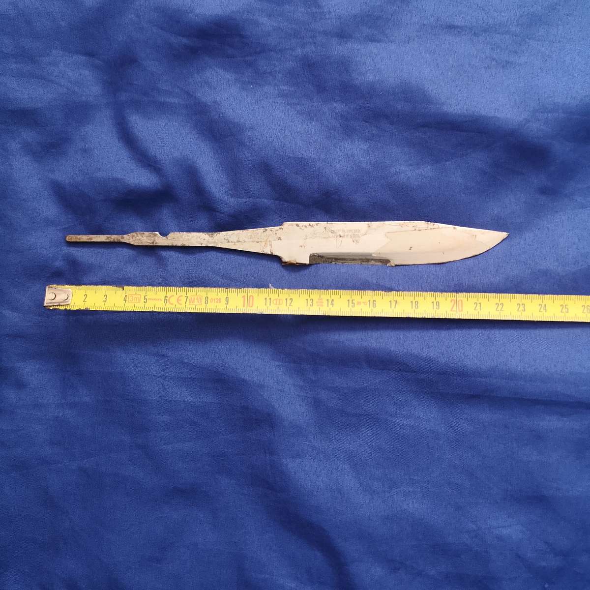 Frosts Sweden Vintage Laminated Steel Knife blade- Project