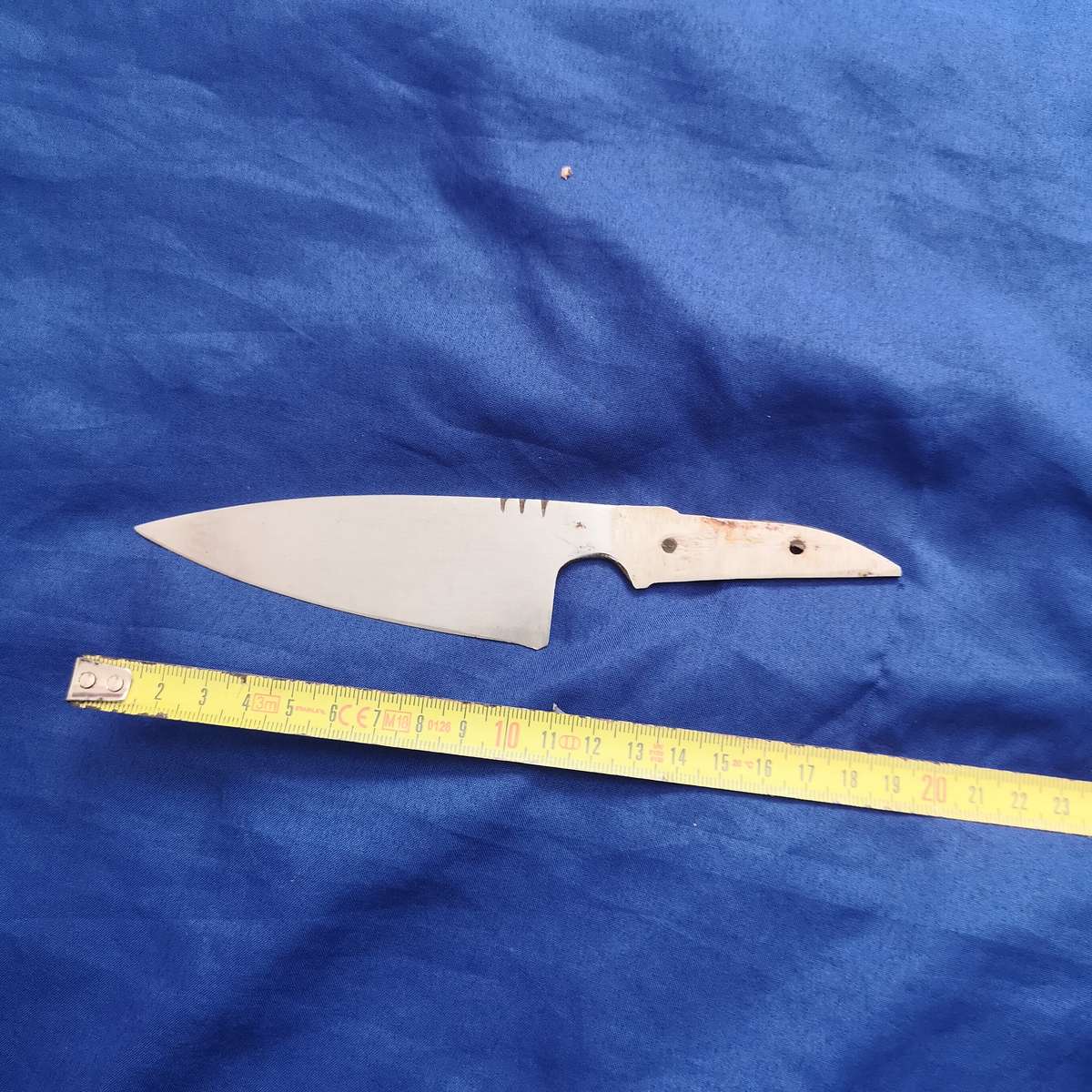 Knife Blank sold together with Incomplete Polished Blank- Vintage